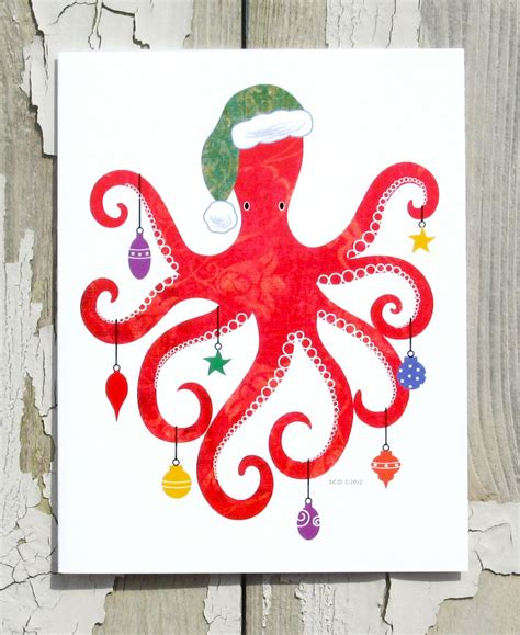 Because nothing says Merry Christmas like a festive octopus. | Florida ...