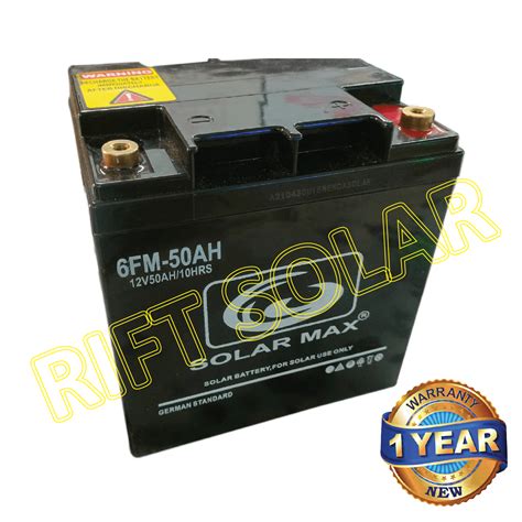 50AH Solarmax Battery - Rift Solar and Electronics