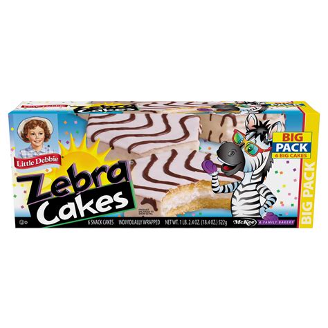 Little Debbie Zebra Cakes - Big Pack - Shop Snack cakes at H-E-B