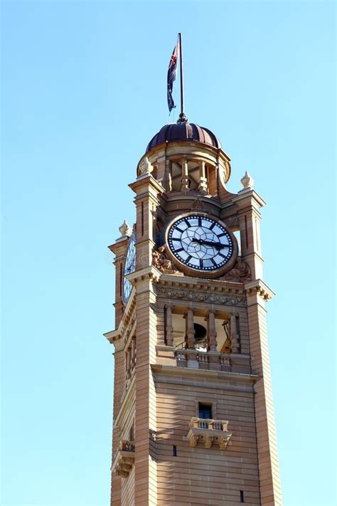 Sydney Central Station Clock Tower Stock Photo - Image of tourism, building: 22916020