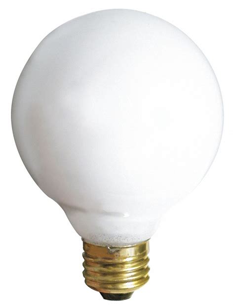 SATCO Incandescent Bulb, G25, Medium Screw (E26), Lumens 320 lm, Watts 40W - 451F86|S3441 - Grainger