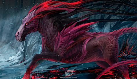 Horse Monster | Mythical creatures art, Fantasy beasts, Demon horse