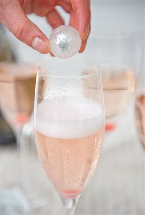 Edible glitter ice cubes... :) ! Here’s How: Add Some Sparkle to Tonight’s Champagne - Blue ...