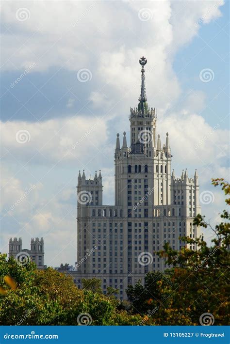 Moscow architecture stock image. Image of tall, heritage - 13105227