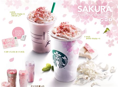 Around the World: Starbucks Japan - Sakura Season Menu