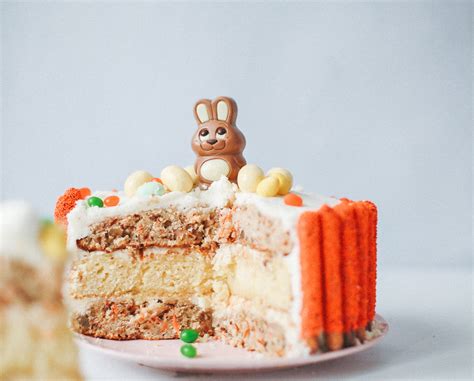 Easter Bunny Vanilla Carrot Cake | Recipe | Fatty Sundays Blog