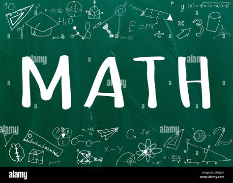 Chalkboard With Math Equations High Resolution Stock Photography and ...