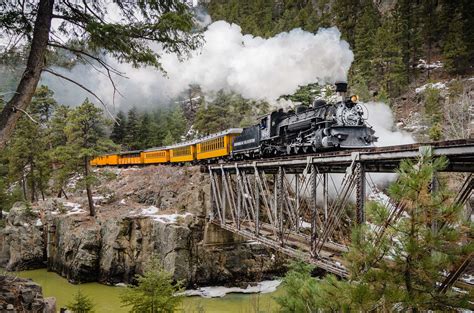 Free photo: Durango-Silverton Train - Engine, Green, HDR - Free ...