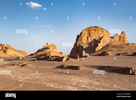 Kaluts in Lut desert, Iran Stock Photo - Alamy