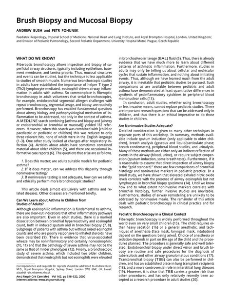 (PDF) Brush Biopsy and Mucosal Biopsy