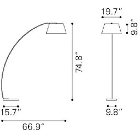 Contemporary Floor Lamps - Reform White Floor Lamp