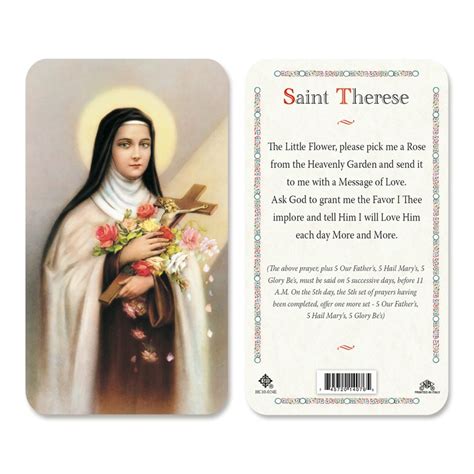 ST THERESE LITTLE FLOWER 25/PKG - San Francis