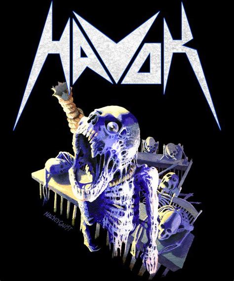 havok band - Google Search | Estampados para playeras, Bandas, Overkill ...