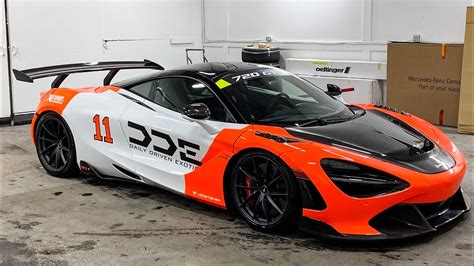 INTRODUCING WORLDS FIRST MCLAREN 720 GTR WITH CARBON WING! *900 HP* - YouTube