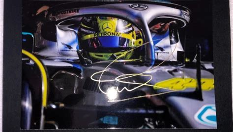 Lewis Hamilton Signed Photograph - CharityStars