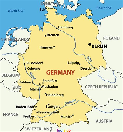 germany map - Living + Nomads – Travel tips, Guides, News & Information!