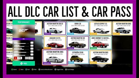 Forza horizon 4 car list - engnored