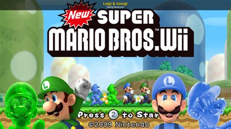 Luigi & Gooigi [New Super Mario Bros. Wii] [Mods]