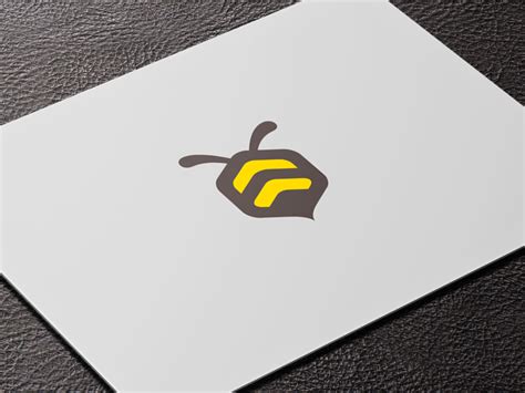 Bee | Logo bee, Flat logo design, Honey logo