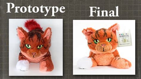 Warrior Cats Plush Prototype - Natural Cat Food