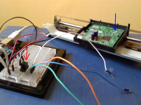 infrared - Understanding the IR Emitter / Detector I pulled off of an inkjet printer ...