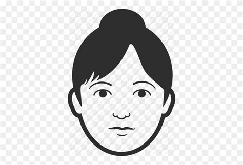 Woman Face Vector Png Png Image - Woman Face PNG - FlyClipart