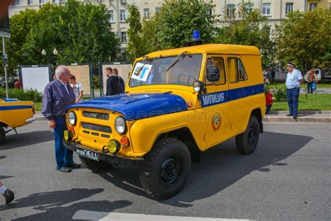 Soviet police car editorial photography. Image of summer - 76611002