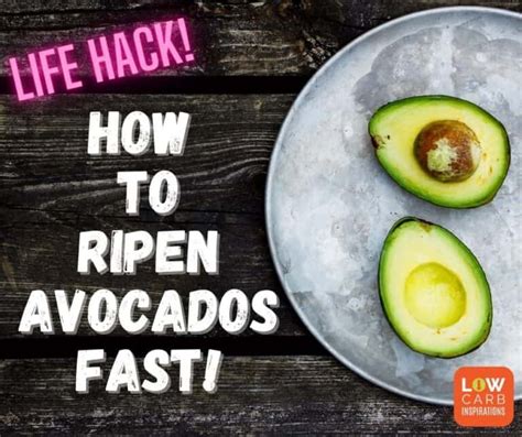 How to Ripen an Avocado Fast (Microwave and Oven Methods included ...