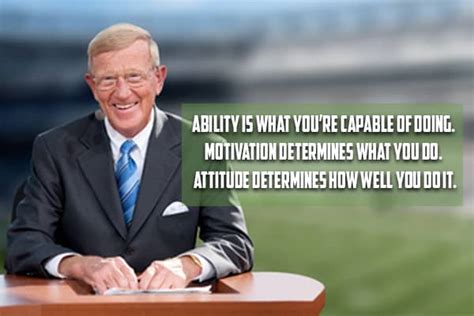 50 Motivational Lou Holtz Quotes - Unfinished Success