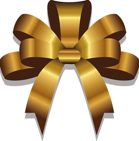 Gold ribbon vector design png download - 1242*1262 - Free Transparent Ribbon ai,png Download ...