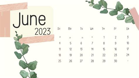 June 2023 Calendar Wallpapers - Top Free June 2023 Calendar Backgrounds ...