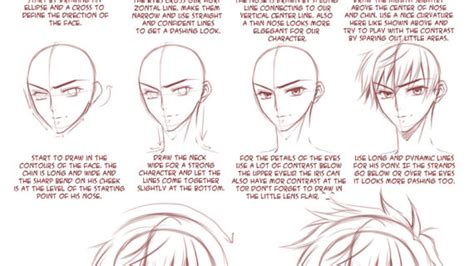 Anime Drawing Easy Boy Face / All my anime art tutorials.