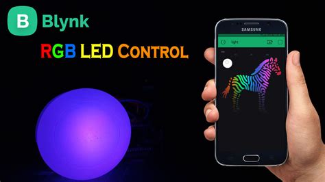 Blynk Control RGB LED Colors