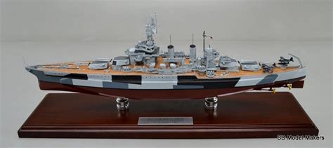 SD Model Makers: Big Guns – USS Colorado BB-45 – 1/350 scale (21.4” replica model)