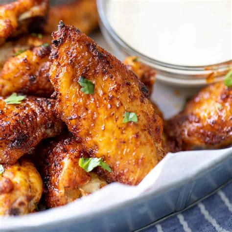 The Best Air Fryer Chicken Wings Recipe | A Mind "Full" Mom