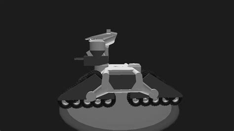 SimplePlanes | TERMINATOR: Hunter-Killer Tank (Functional Prototype)