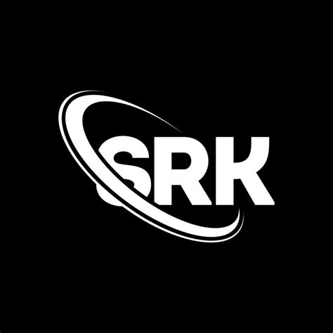 SRK logo. SRK letter. SRK letter logo design. Initials SRK logo linked with circle and uppercase ...