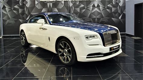 Rolls-Royce Wraith - Blue Gloss Stripe | WrapStyle