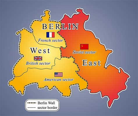 Berlin Wall Map Of Germany - Almire Marcelia