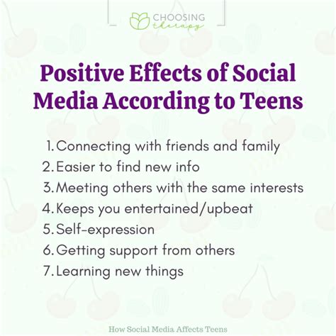 How Social Media Affects Teens - Choosing Therapy