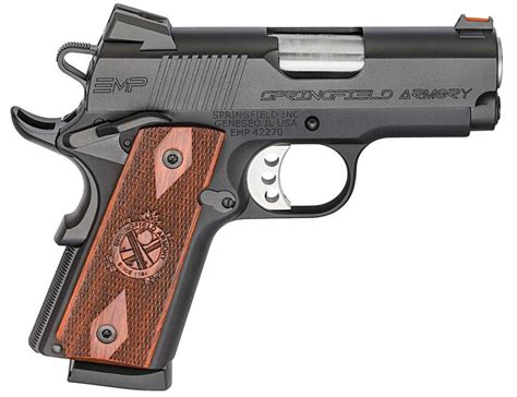 Springfield Armory PI9208L 1911 EMP Champion 9mm Luger 3" 9+1 Black ...