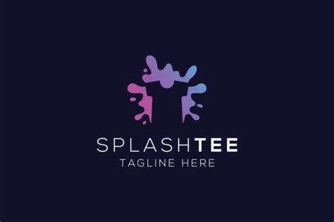 Splash Colorful Logo Design Graphic by Lettersmith Mfg · Creative Fabrica