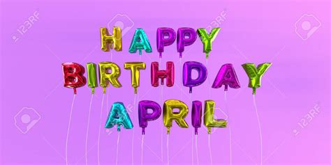 Happy Birthday April