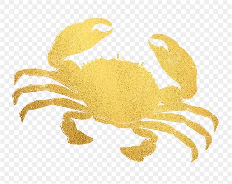 Happy Crab Clipart Silhouette