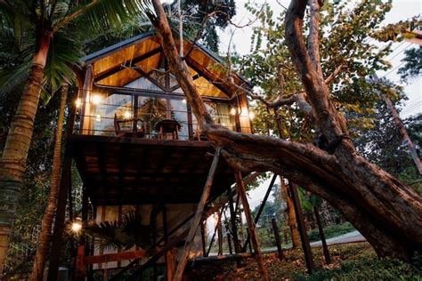 Enchanting Treehouse 5 Min Walk to Waterfall - Treehouses for Rent in Doi Saket, Chiang Mai ...