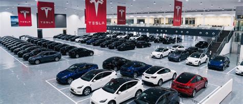 Tesla (TSLA) builds giant new delivery center in China as it expects ...