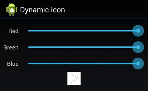 Dynamic Icon – Part 1 – Styling Android