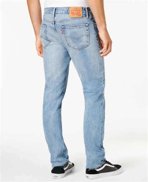 Levi's Denim Men's 511tm Slim-fit Cropped Raw-hem Jeans in Blue for Men ...