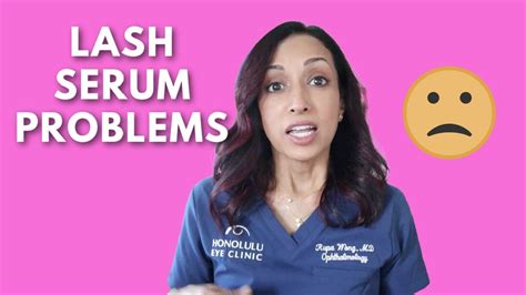 Side Effects of Lash Serums | Eye Doctor Explains - YouTube