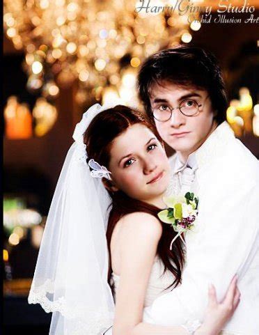 alohomora: Harry Potter and Ginny Weasley Wedding